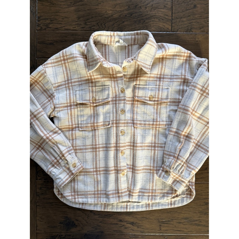 &Merci Plaid‎ Button-Up Flannel Grunge